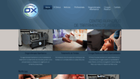 What Clinicaox.com.br website looks like in 2024 