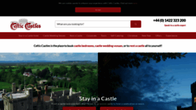 What Celticcastles.com website looks like in 2024 