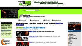 What Chasingthefrog.com website looks like in 2024 