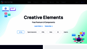 What Creativeitem.com website looks like in 2024 