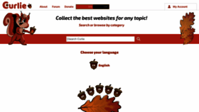 What Curlie.org website looks like in 2024 