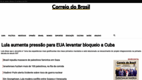 What Correiodobrasil.com.br website looks like in 2024 