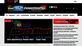 What Competitionplus.com website looks like in 2024 