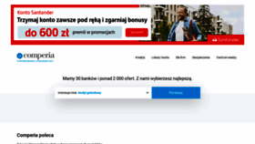What Comperia.pl website looks like in 2024 