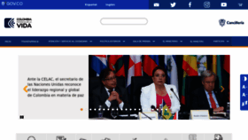 What Cancilleria.gov.co website looks like in 2024 