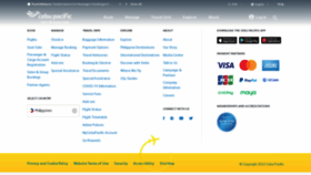 What Cebupacificair.com website looked like in 2024 (2 years ago)
