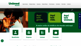 What Centralnacionalunimed.com.br website looks like in 2024 