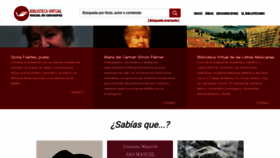 What Cervantesvirtual.com website looks like in 2024 