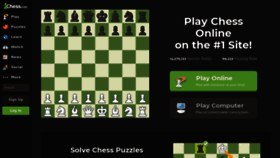 What Chess.com website looks like in 2024 