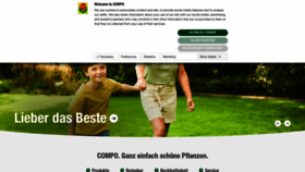 What Compo.de website looked like in 2024 (1 year ago)