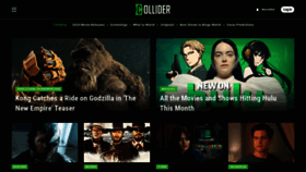 What Collider.com website looks like in 2024 