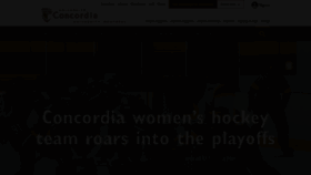 What Concordia.ca website looked like in 2024 (2 years ago)