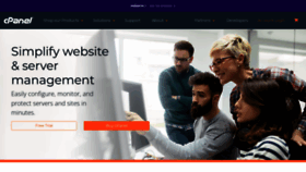 What Cpanel.net website looks like in 2024 