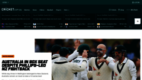 What Cricket.com.au website looks like in 2024 