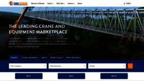 What Cranenetwork.com website looks like in 2024 