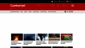 What Cumhuriyet.com.tr website looks like in 2024 