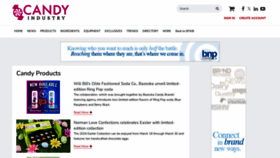 What Candyindustry.com website looks like in 2024 