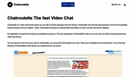 What Chatrulet.chat website looks like in 2024 