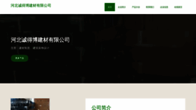 What Chengdeborun.com website looks like in 2024 