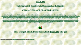 What Ceol.de website looks like in 2024 