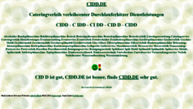 What Cidd.de website looks like in 2024 