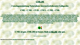 What Cnil.de website looks like in 2024 