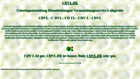 What Cdvl.de website looked like in 2024 (2 years ago)