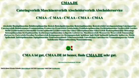 What Cmaa.de website looks like in 2024 