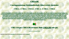 What Cmga.de website looked like in 2024 (2 years ago)