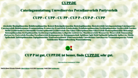 What Cupp.de website looked like in 2024 (1 year ago)