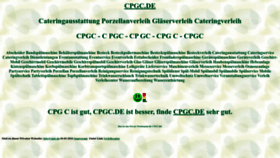 What Cpgc.de website looks like in 2024 