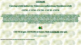 What Cstm.de website looks like in 2024 