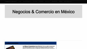 What Comerciomexico.com website looks like in 2024 