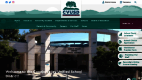 What Conejousd.org website looked like in 2024 (2 years ago)