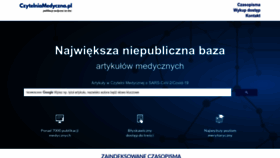 What Czytelniamedyczna.pl website looks like in 2024 