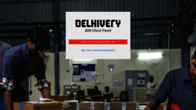 What Cl-b2b.delhivery.com website looks like in 2024 