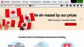 What Canadianwebhosting.com website looks like in 2024 