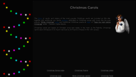 What Carols.org.uk website looks like in 2024 
