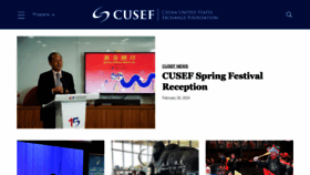 What Cusef.org.hk website looks like in 2024 