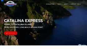 What Catalinaexpress.com website looks like in 2024 