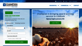 What Championenergyservices.com website looks like in 2024 