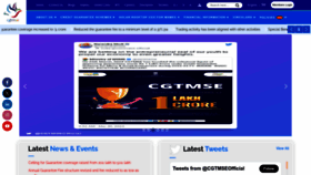What Cgtmse.in website looks like in 2024 