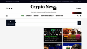 What Cryptonews.co.id website looks like in 2024 