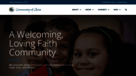 What Cofchrist.org website looked like in 2024 (1 year ago)