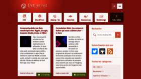What Creativejuiz.fr website looks like in 2024 