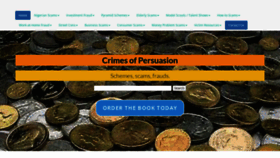 What Crimes-of-persuasion.com website looks like in 2024 