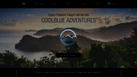 What Coolblueadventures.com website looks like in 2024 