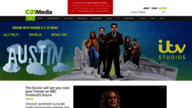 What C21media.net website looks like in 2024 