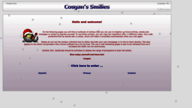 What Cosgan.de website looks like in 2024 