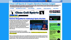 What Closecallsports.com website looks like in 2024 